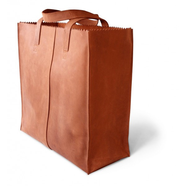 MYPAPERBAG XL Ginger Leather Copper