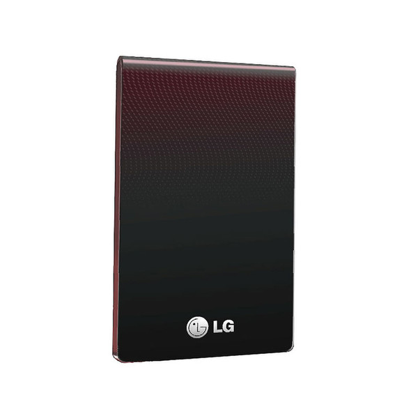 LG Hard Disk ESTERNO HXD1U25GR ROSSO Solid State Drive (SSD)