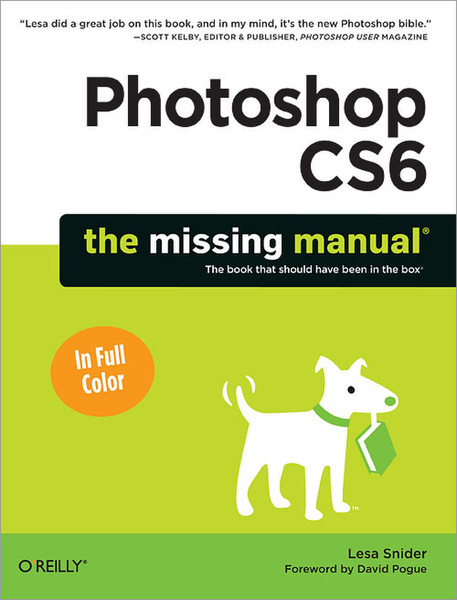 O'Reilly Photoshop CS6: The Missing Manual 888pages software manual