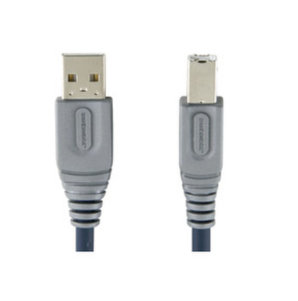 Bandridge CL41005X 4м USB A USB B Серый кабель USB
