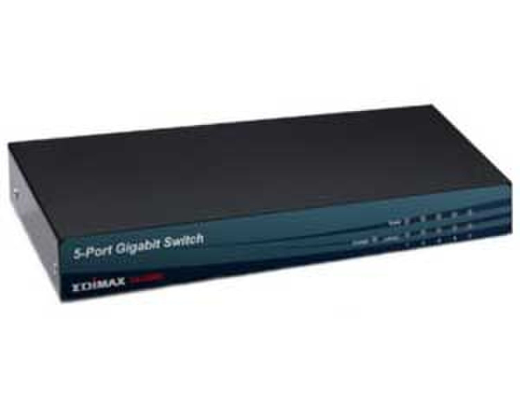 Edimax ES-5500S Unmanaged L2 Gigabit Ethernet (10/100/1000) Black network switch