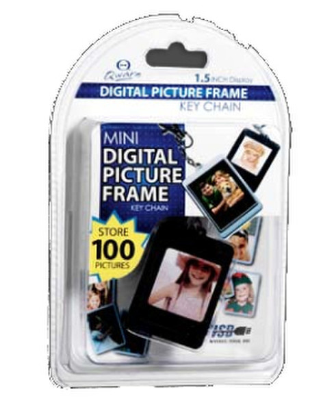 Qware QW DPF015BL 1.5" Black digital photo frame