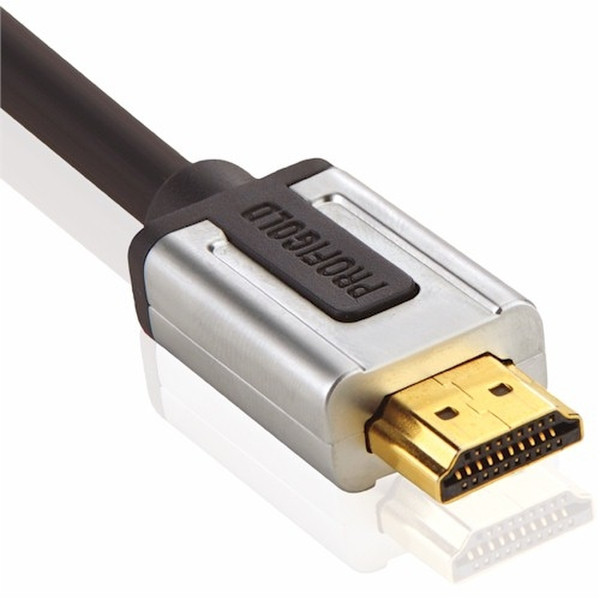 Profigold High Definition HDMI Interconnect (HDMI male - HDMI male), 7m 7m Schwarz HDMI-Kabel