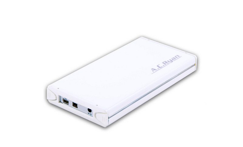 AC Ryan AluBoxTFX Mac [USB2.0 . IEEE1394] IDE & SATA2 2.5Zoll Weiß