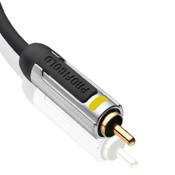 Profigold High Definition Component Interconnect (2x RCA male - 2x RCA male), 2m 2m 2 x RCA Composite-Video-Kabel