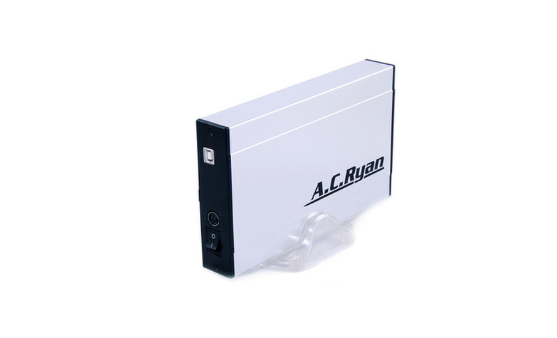 AC Ryan AluBoxValue [USB2.0] IDE 3.5Zoll Silber