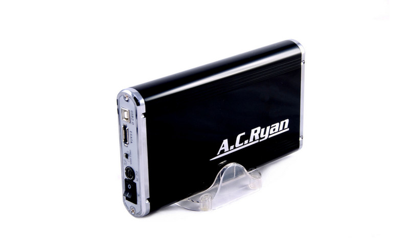 AC Ryan AluBox [USB2.0 . eSATA] IDE & SATA2 3.5Zoll Schwarz