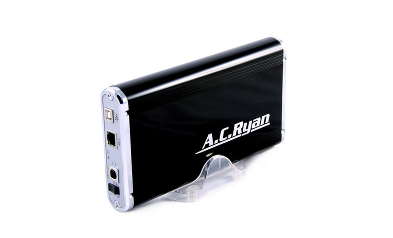 AC Ryan AluBoxLAN [USB2.0] IDE 3.5Zoll Schwarz