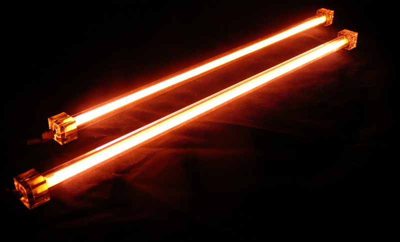 AC Ryan TWIN CCFL Light - 2x 30cm Red / Red ultraviolet (UV) bulb