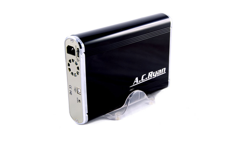 AC Ryan AluBox [USB2.0] IDE 5.25Zoll Schwarz