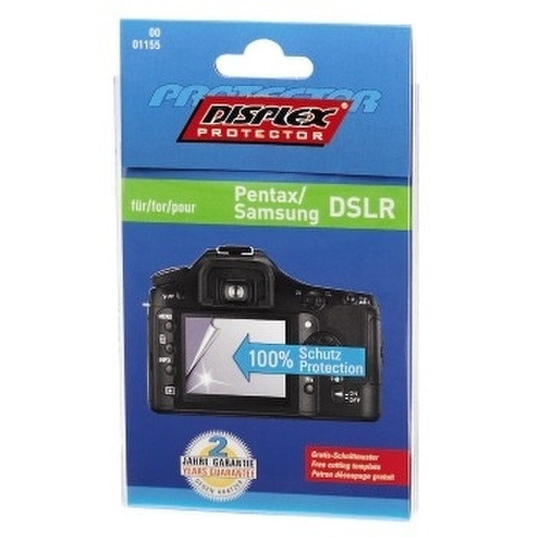 Hama Display protective foil "Displex Protector" f. Pent./Sams. DSLR Camera