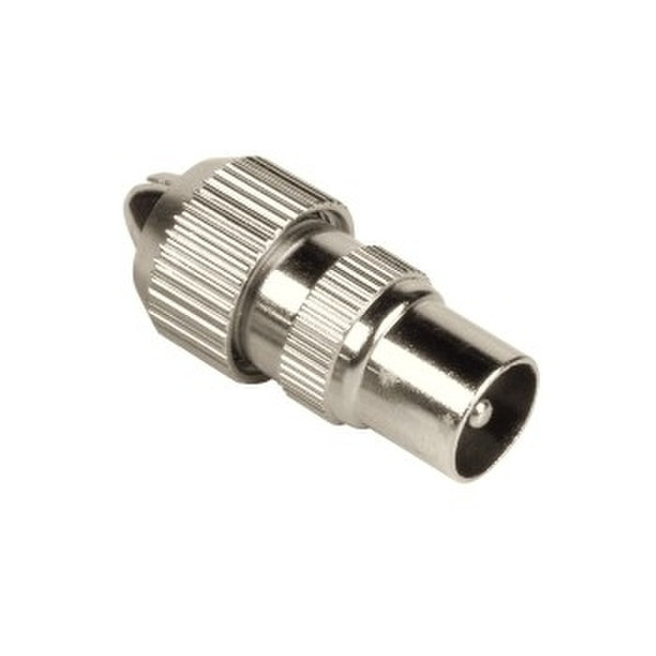 Hama Coaxial Plug, metal, screwable coaxial connector