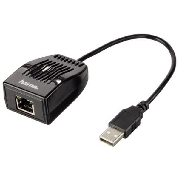 Hama USB 2.0 Fast Ethernet Adapter Netzwerkkarte