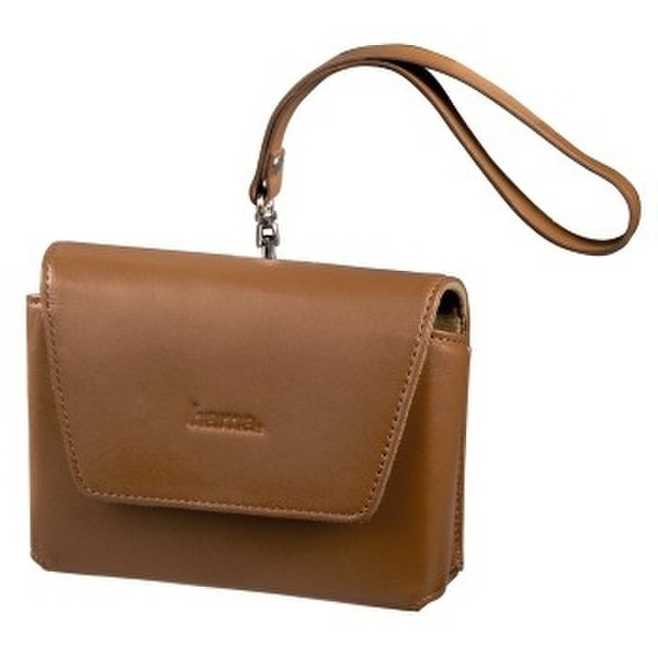 Hama Premium Bag for Navigation Systems, universal, S2, brown Leather Brown