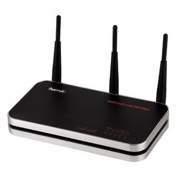 Hama Wireless LAN Router 300 Mbps Черный, Белый wireless router