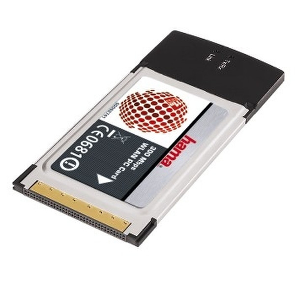 Hama Wireless LAN PC Card 300 Mbps 300Mbit/s networking card