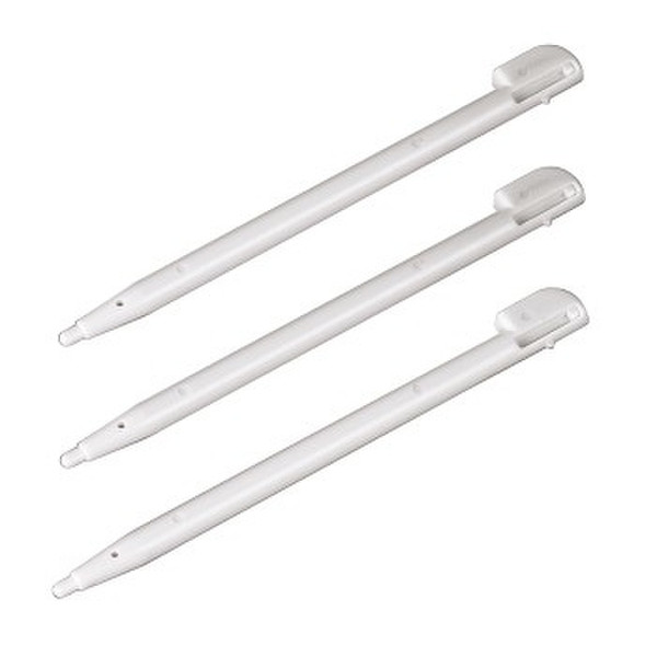 Hama Stylus Pen for Nintendo DS Lite, 3 pcs./set, white Белый стилус