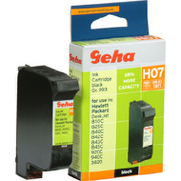 Geha H07 Ink Cartridge for Hewlett Packard Black ink cartridge