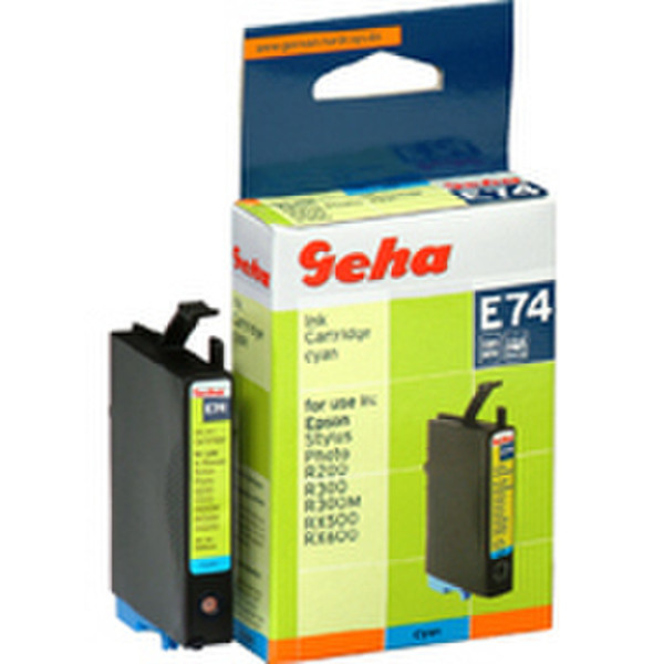 Geha TO48240 Ink Cartridge for Epson Cyan Cyan Tintenpatrone