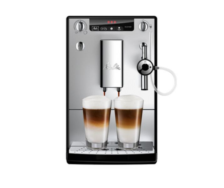 Melitta CAFFEO SOLO & Perfect Milk Freistehend Vollautomatisch Espressomaschine 1.2l 2Tassen Silber