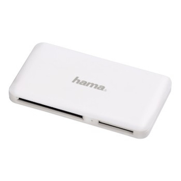 Hama Slim USB 3.0 Белый устройство для чтения карт флэш-памяти