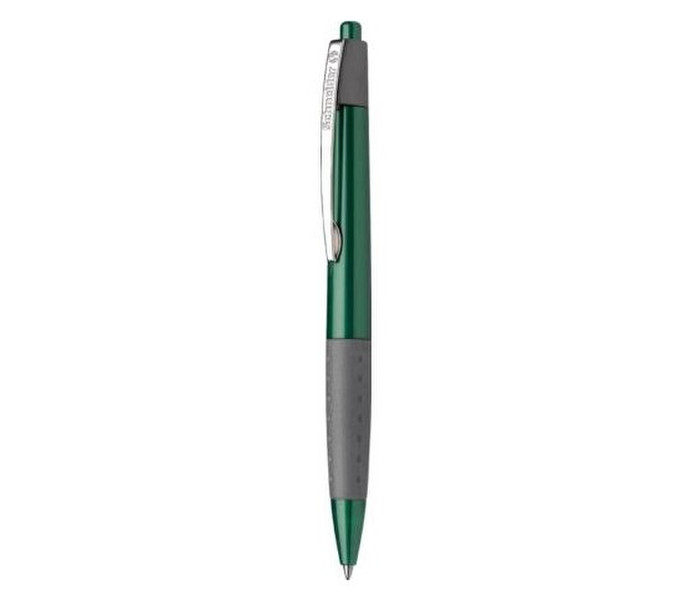 Schneider Loox Clip-on retractable ballpoint pen Medium Green 20pc(s)