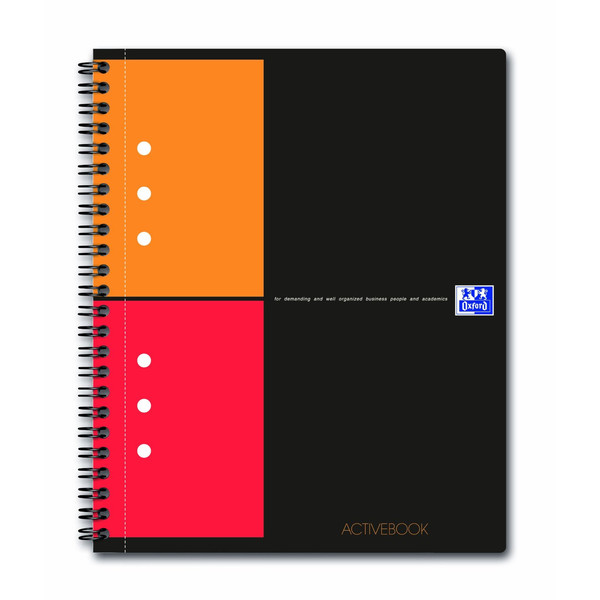 Elba Activebook A5 80sheets Black