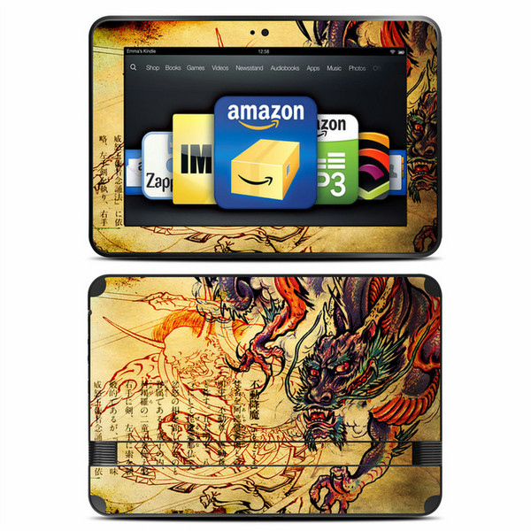 DecalGirl Dragon Legend Cover Multicolour e-book reader case