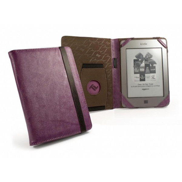 Tuff-Luv C4_54 Folio Purple e-book reader case