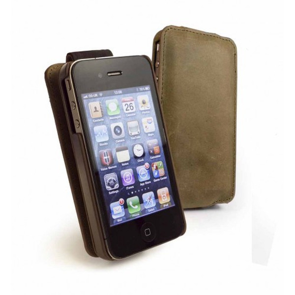 Tuff-Luv E4_18 Flip case Brown mobile phone case