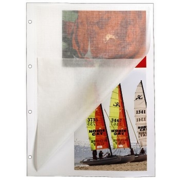 Hama Card pages for ring-binder photo albums A4, White Белый фотоальбом