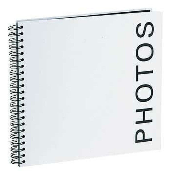 Hama Spiral album, white White photo album