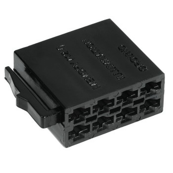 Hama ISO-Plugs Power 8pin Black power adapter/inverter