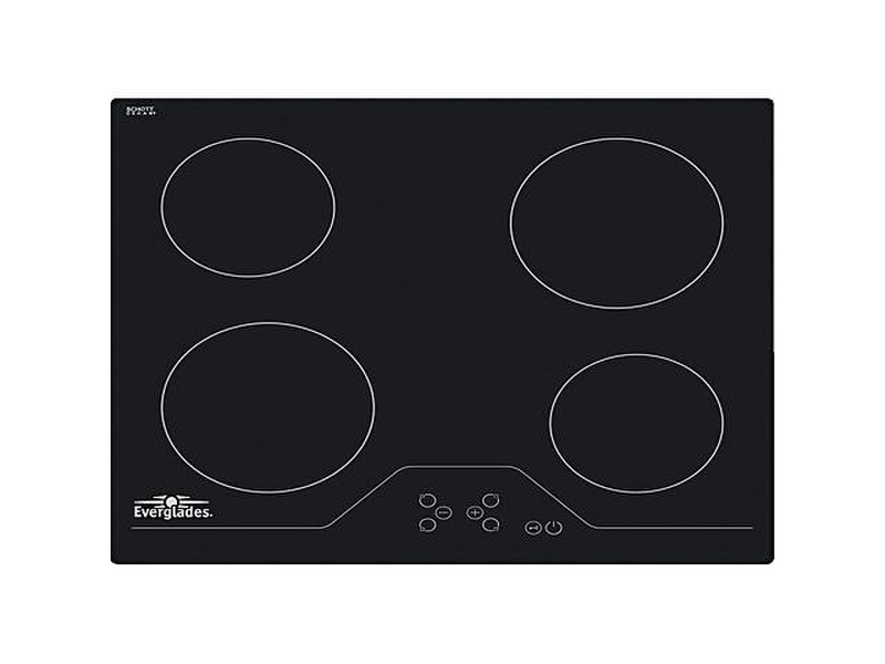 Everglades EVBI860 Tabletop Ceramic Black hob