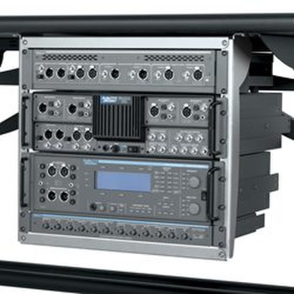 Anthro Rack Hanging Wall mounted Black rack