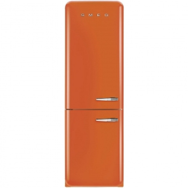Smeg FAB32LON1 freestanding 304L A++ Orange fridge-freezer