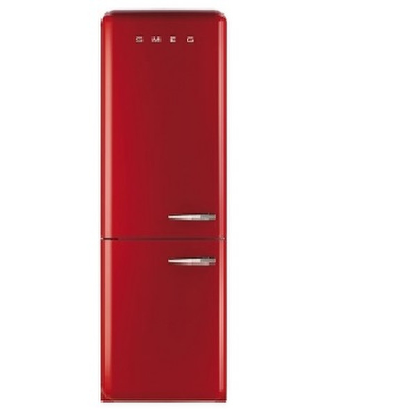 Smeg FAB32LRN1 Отдельностоящий 304л A++ Красный холодильник с морозильной камерой