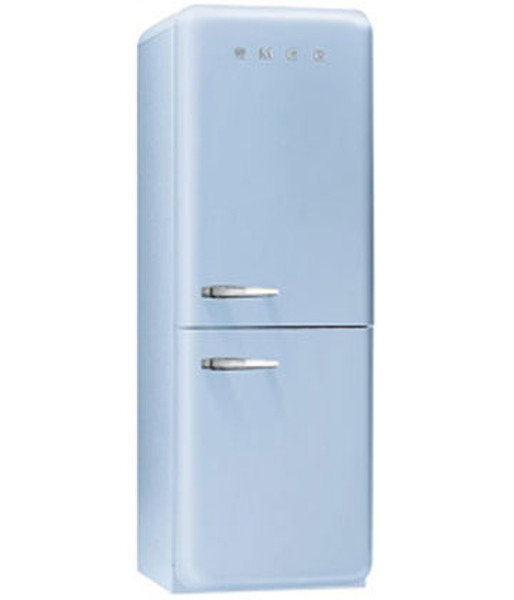 Smeg FAB32RAZN1 freestanding 321L 92L A++ Blue fridge-freezer