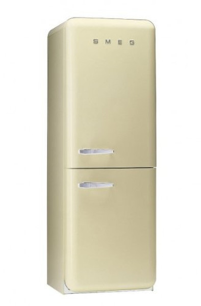 Smeg FAB32RPN1 Отдельностоящий 328л A++ Кремовый холодильник с морозильной камерой