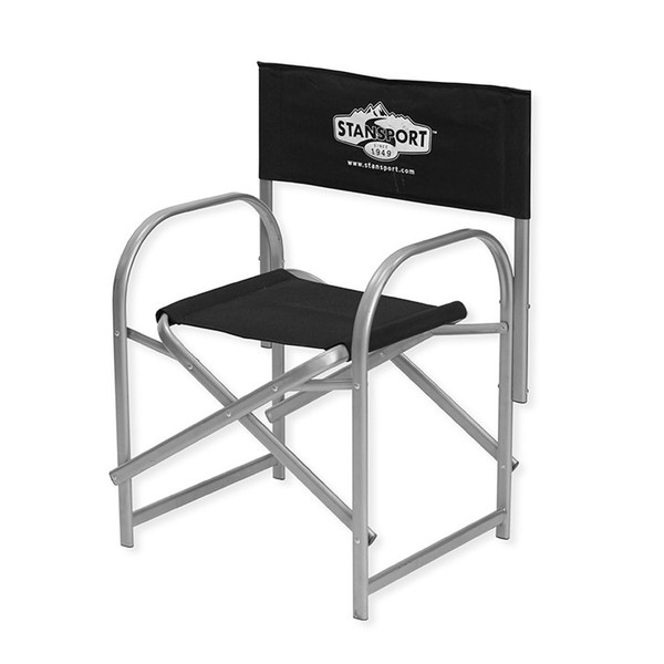Stansport G-407 Camping chair 4ножка(и) Черный, Cеребряный