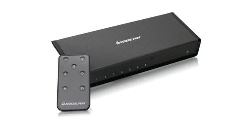 iogear 5x2 HD Switch HDMI коммутатор видео сигналов