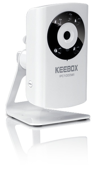 KEEBOX IPC1000WI 640 x 480пикселей Wi-Fi Белый вебкамера