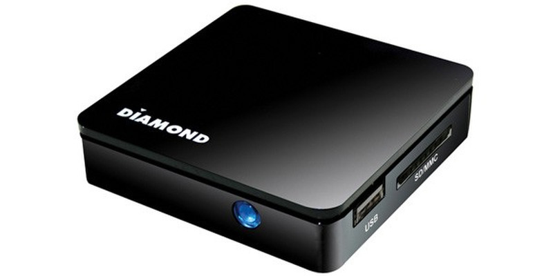 Diamond Multimedia HD Media Wonder MP700 Black digital media player