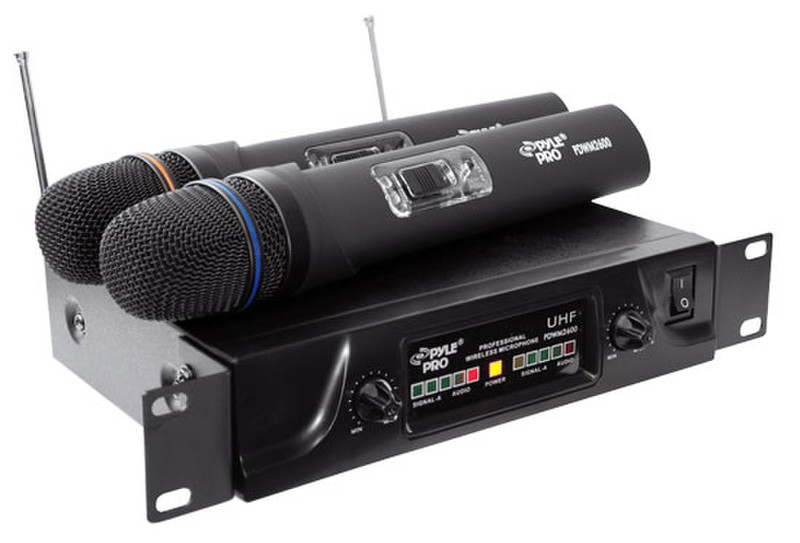 Pyle PDWM2600 Wireless Black microphone