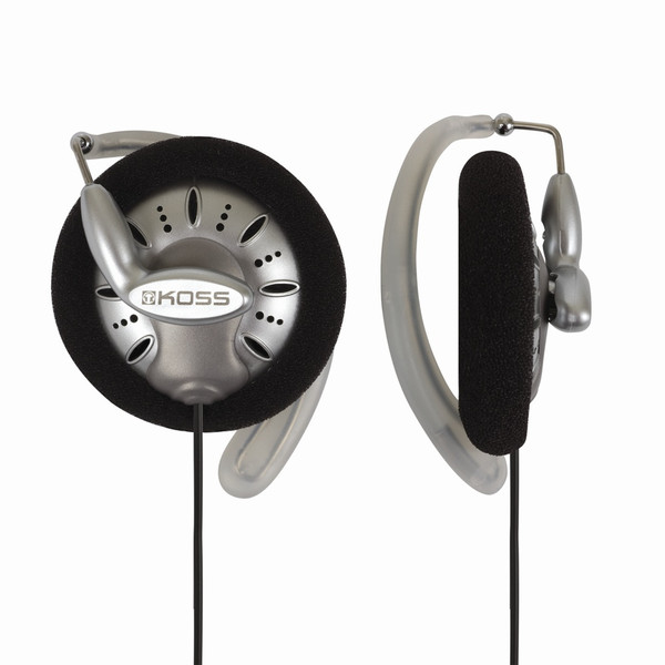 Koss KSC75 Supraaural Ear-hook Black,Silver