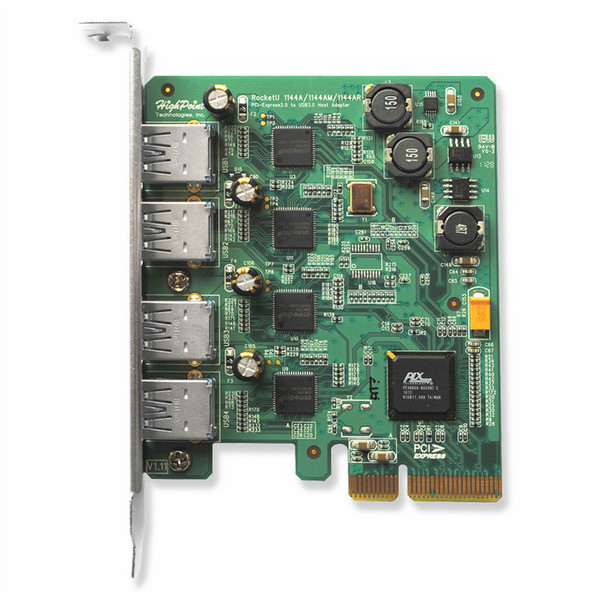 Highpoint RocketU 1144A Internal USB 3.0 interface cards/adapter