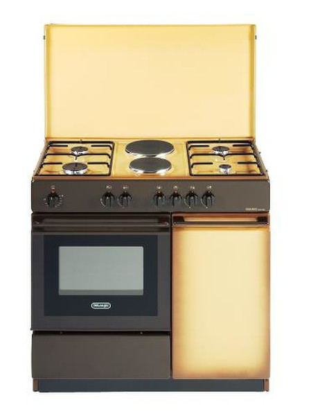 DeLonghi SEK 8542 Freistehend Combi hob Schwarz Küchenherd