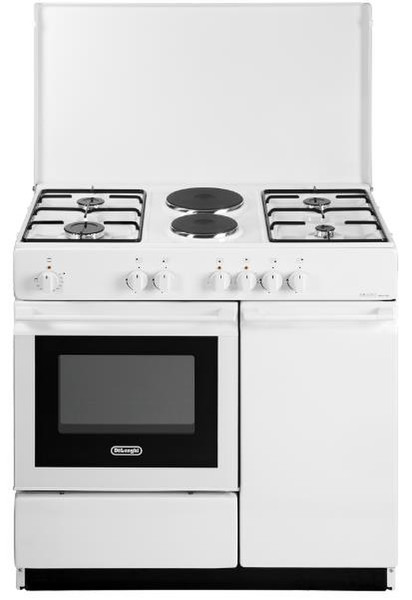 DeLonghi SEW 8542 Freestanding Combi hob White cooker