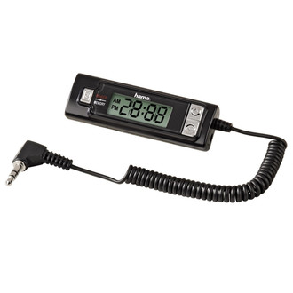 Hama RTR-100 87.6 - 107.9MHz Black FM transmitter