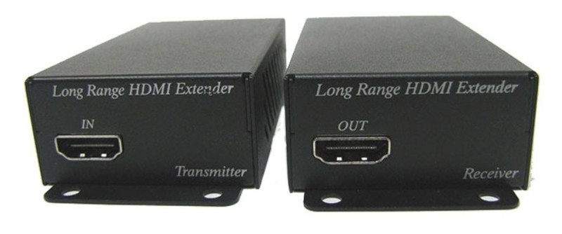 Weltron WB-HE02E AV transmitter & receiver Black AV extender